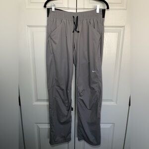 Women’s Black and Grey Nike Reflective Running Pants Size M